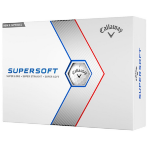 Callaway Supersoft White Golf Balls 12 Pack (Dozen)