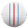 Callaway Chrome Tour Golf Ball with red and blue stripes