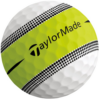 TaylorMade Tour Response Stripe lime golf ball