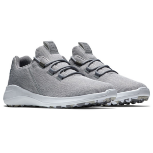 Grey FootJoy Ladies Flex Coastal Golf Shoes side