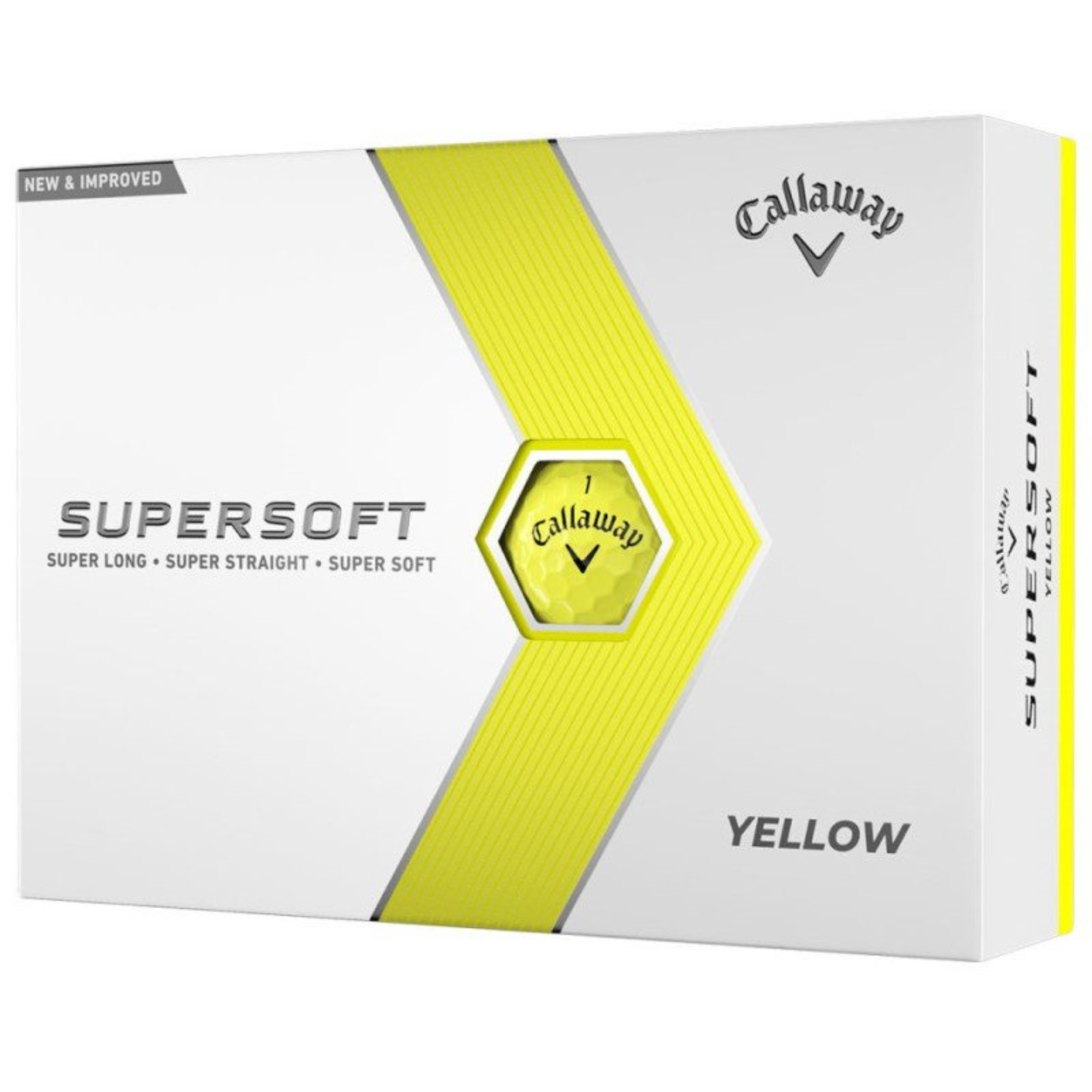 Callaway Supersoft Yellow Golf Balls Callaway Supersoft Yellow Golf Balls