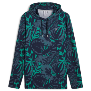 PUMA Men's x Palm Tree Crew Glitch Palm Golf Hoodie