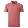 FootJoy Heather Self Collar Lisle Polo Shirt