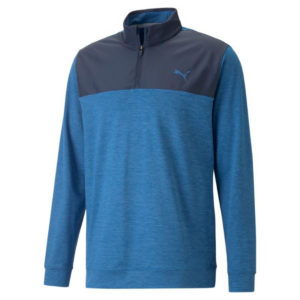 Puma Cloudspun Colourblock Golf 1/4 Zip Sweater