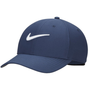 Nike Dri-FIT Club Structured Swoosh Cap Midnight Navy/White