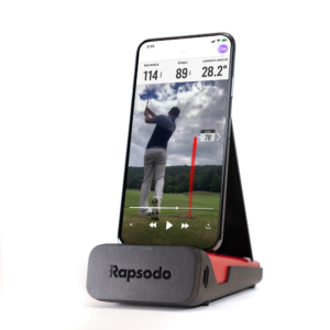 Rapsodo Mobile Launch Monitor MLM stand front