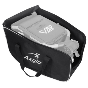 Axglo Golf Trolley Travel Bag open