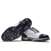 FootJoy Premiere Tarlow Golf Shoes White/Navy Toe Cap Pair