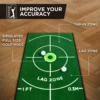 PGA TOUR 8FT Deluxe Putting Mat Accuracy Zones