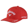 Callaway Tour Authentic Performance Pro Golf Cap Red Heather/White