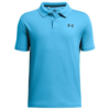 Under Armour Junior Matchplay Polo Shirt Capri/Black
