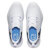 FootJoy Fuel Sport Golf Shoes White/Navy/Blue Pair