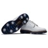 FootJoy Premiere Field Golf Shoes White/Navy Pair Back