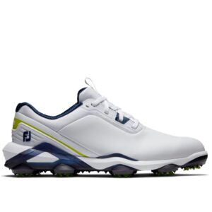 FootJoy Tour Alpha Golf Shoes White/Navy/Lime