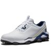 FootJoy Tour Alpha Golf Shoes White/Navy/Lime Side