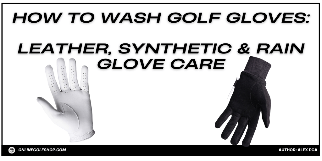 Wash Golf Gloves
