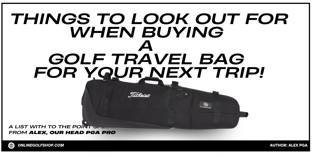golf travel cover bag