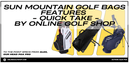 sun mountain golf bags features