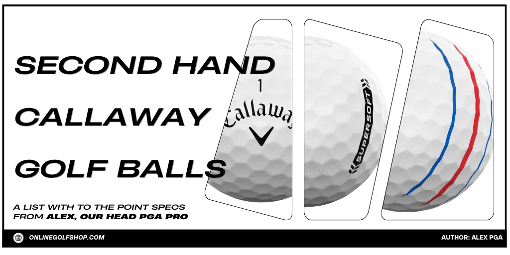 second hand callaway golf balls