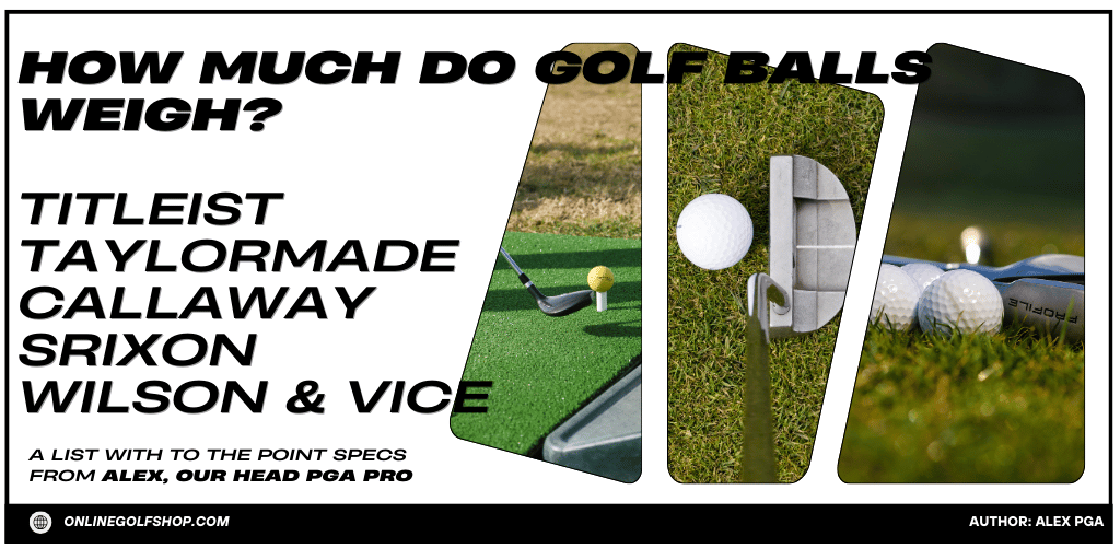 How much do golf balls weigh