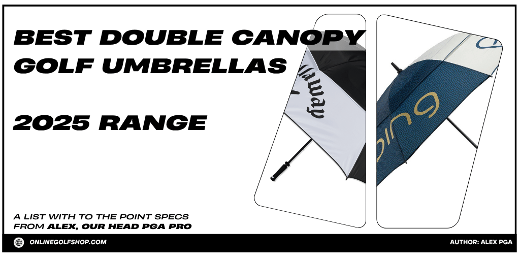 Double Canopy Golf Umbrella