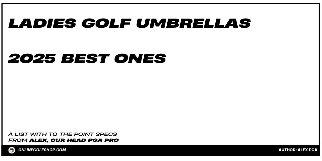 Ladies Golf Umbrella