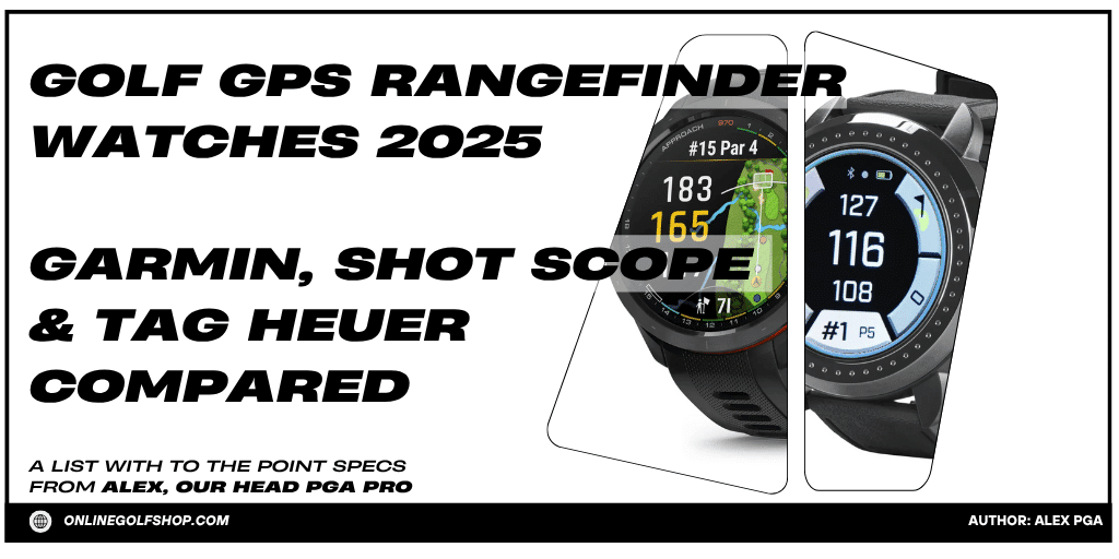 Golf GPS Rangefinder Watch
