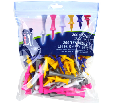 PGA Tour golf tees